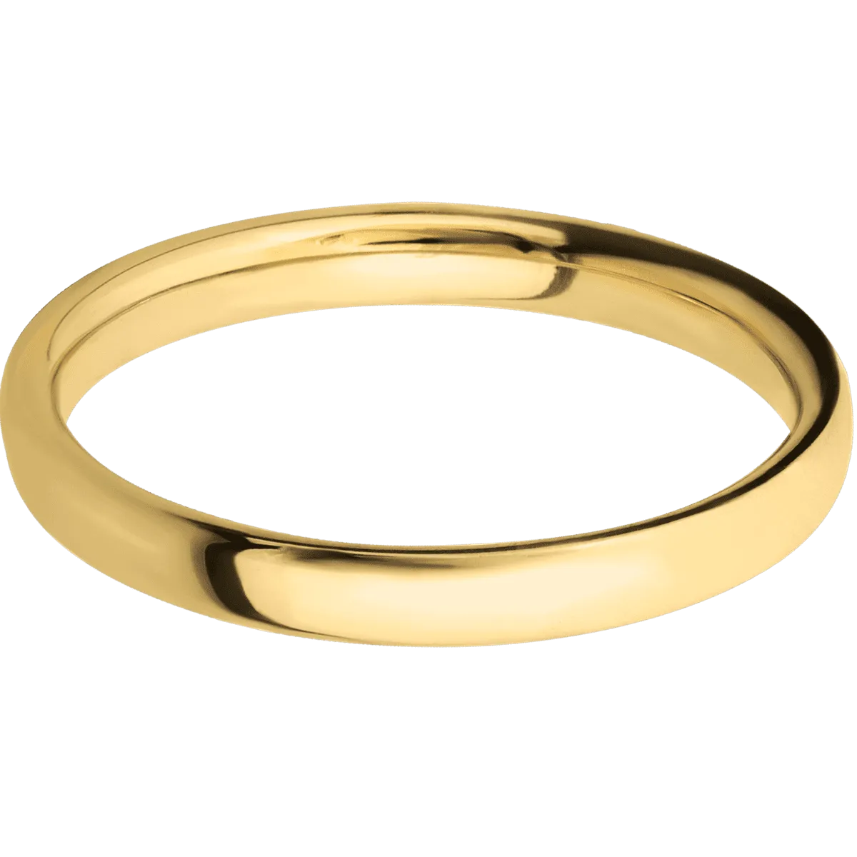 14K Yellow Gold with Polish Finish