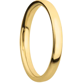 14K Yellow Gold with Polish Finish