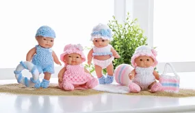 A Day at the Beach Doll Kit - Pink & Blue