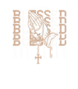 Air Jordan 1 High OG Latte Black T-Shirt (Blessed not lucky)| illcurrency