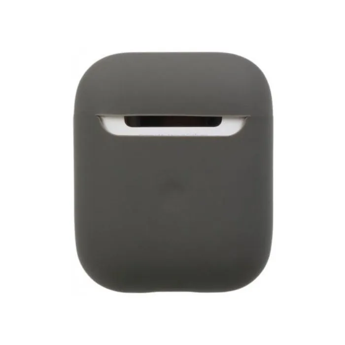 Airpods 1/2 Soft Silicone Case - Black