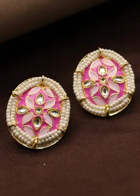 APPEALING OVAL SHAPE EARRINGS