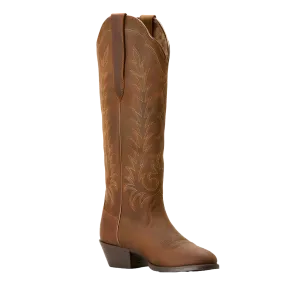 Ariat Ladies Heritage Stretchfit Tall Distressed Brown Western Boots 10053783