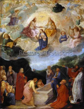 Assumption and Coronation of the Virgin Mary – Elsheimer