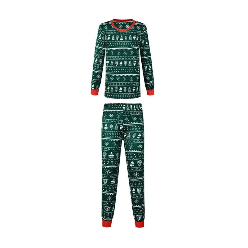 Autumn and Winter Christmas Family Matching Pyjamas Set