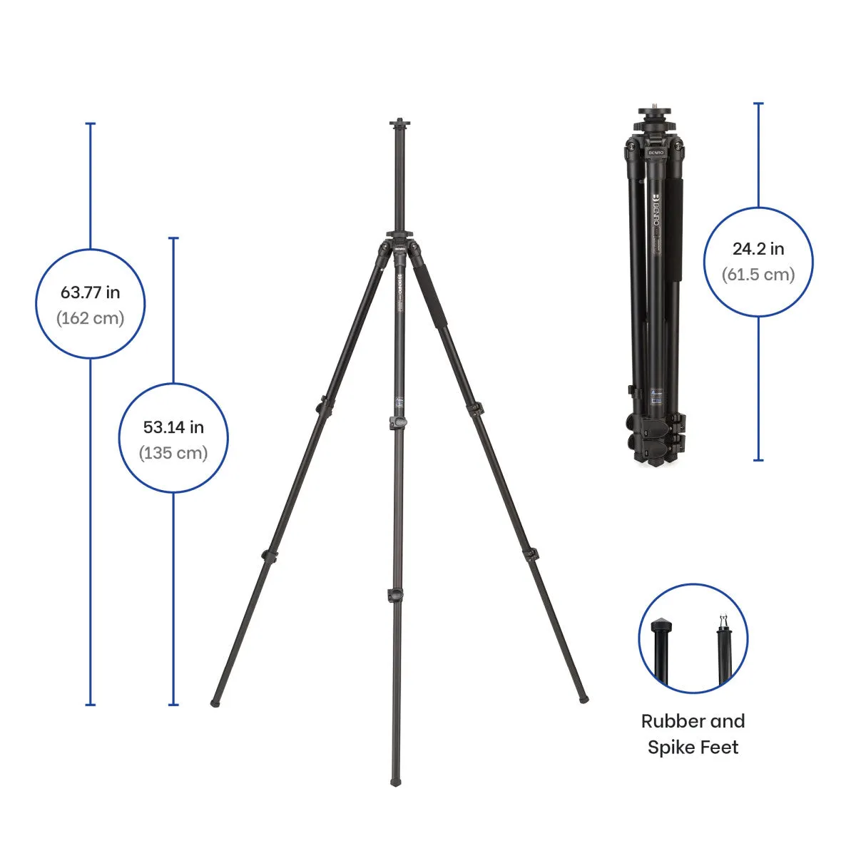 Benro TAD27A Adventure AL Series 2 Aluminum Tripod