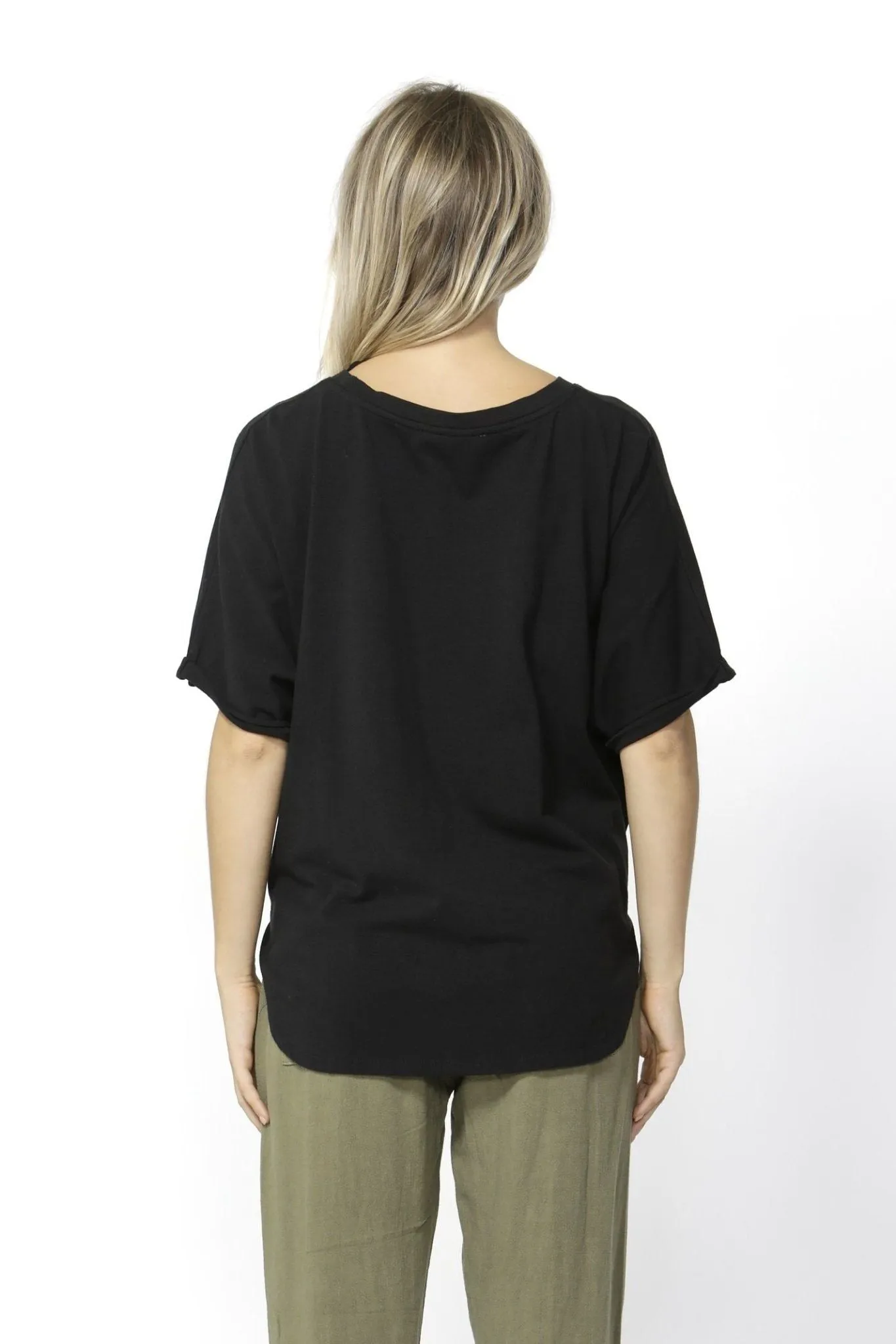 Betty Basics Katie Knot Top in Back