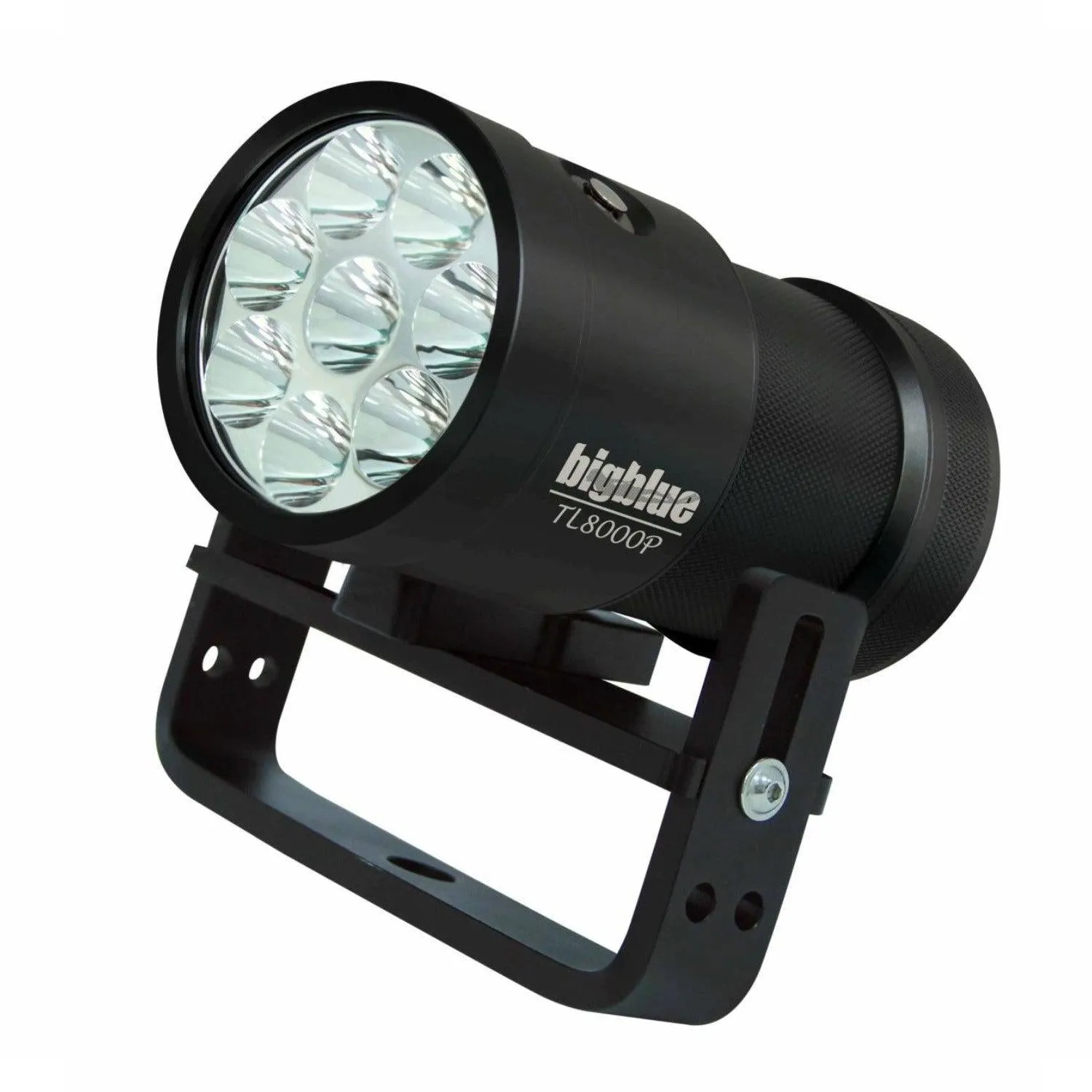 BigBlue 8000 Lumen Narrow Beam Technical Light - Black