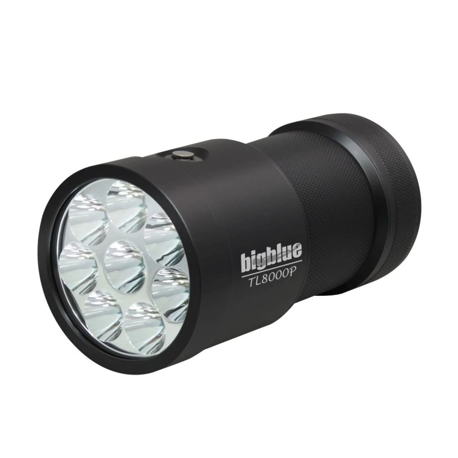 BigBlue 8000 Lumen Narrow Beam Technical Light - Black