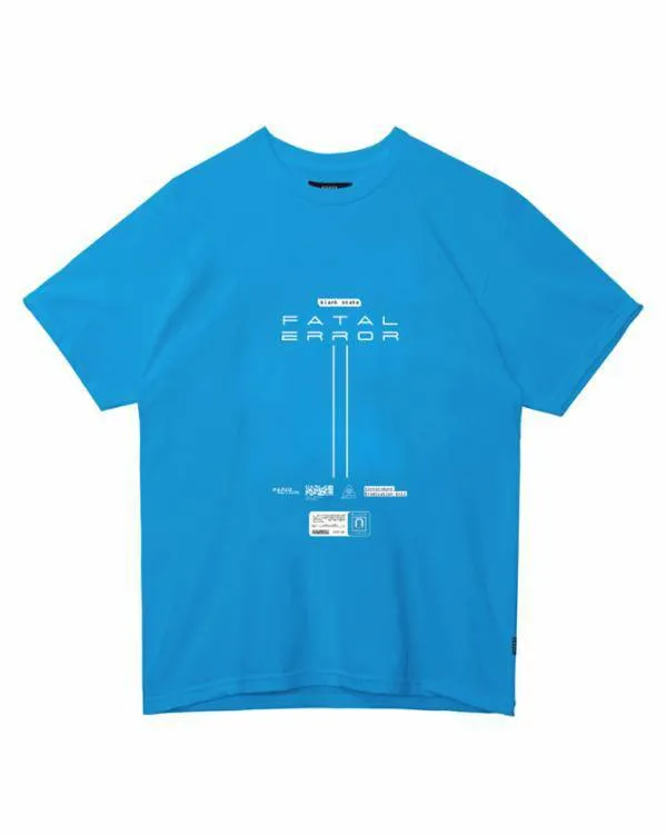 Blank State Men's Fatal Error Tee in Blue