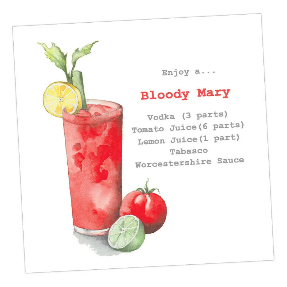 Bloody Mary Card