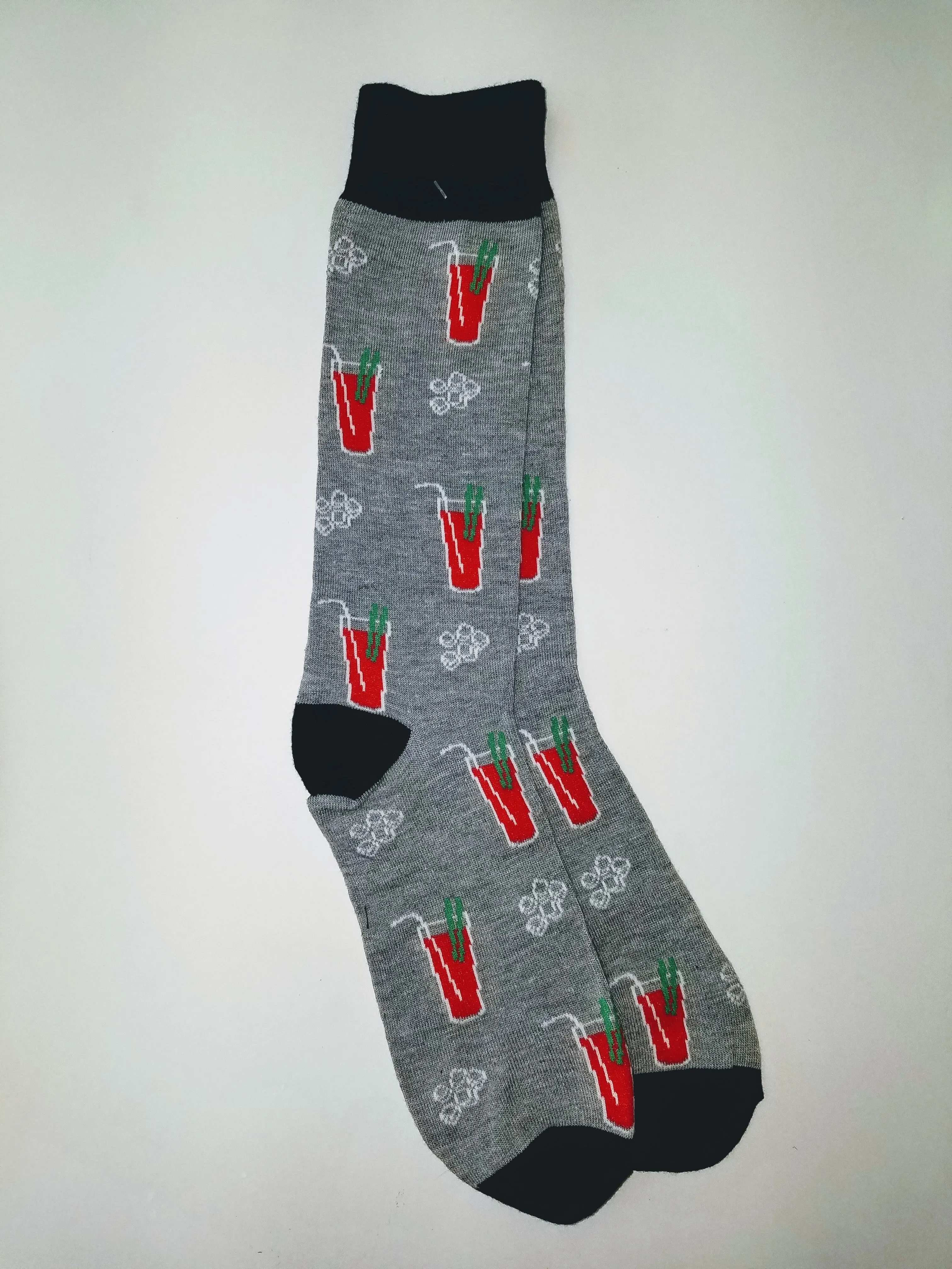 Bloody Mary Drink Crew Socks