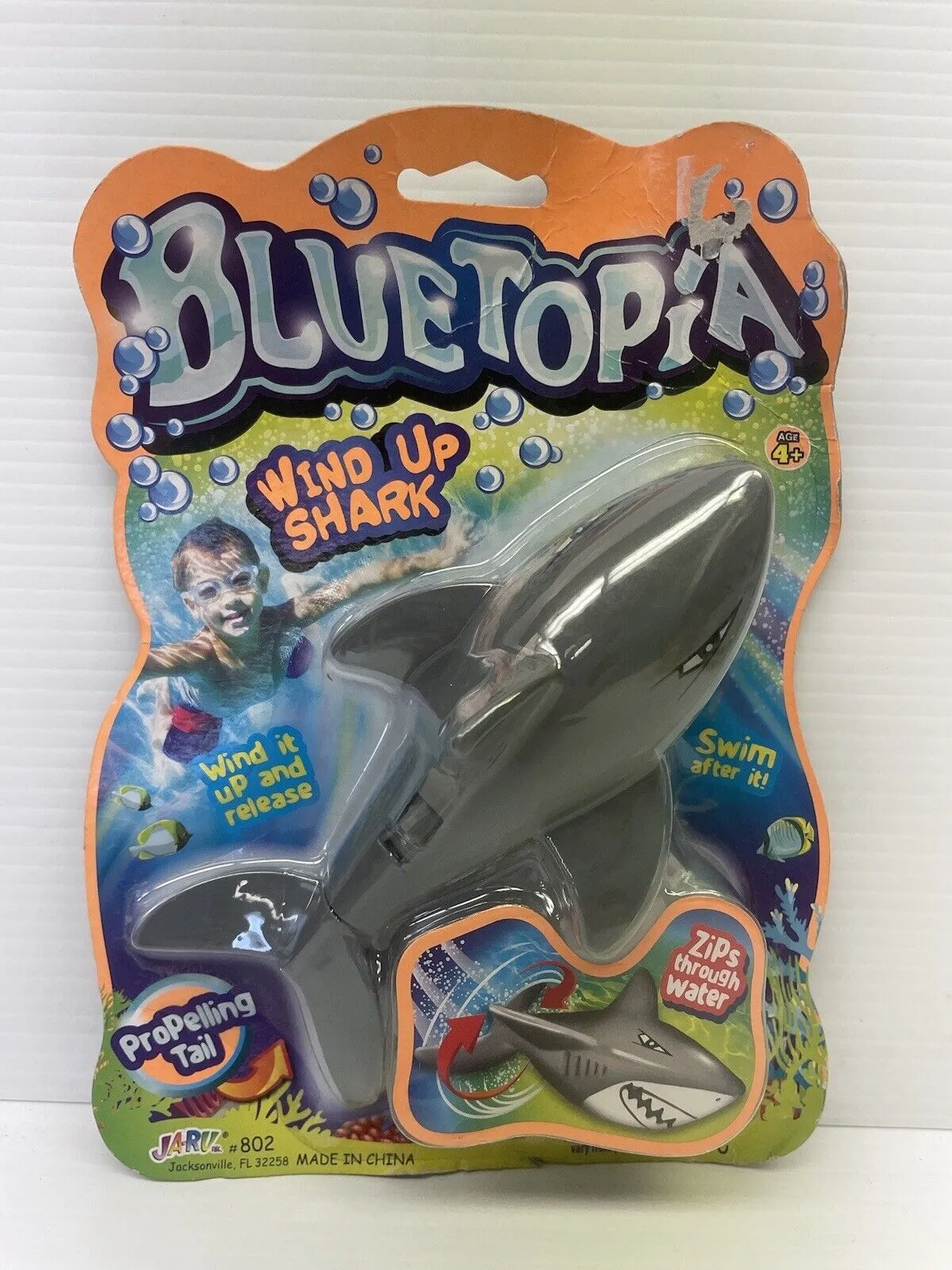 Bluetopia Wind Up Shark Pool Toy