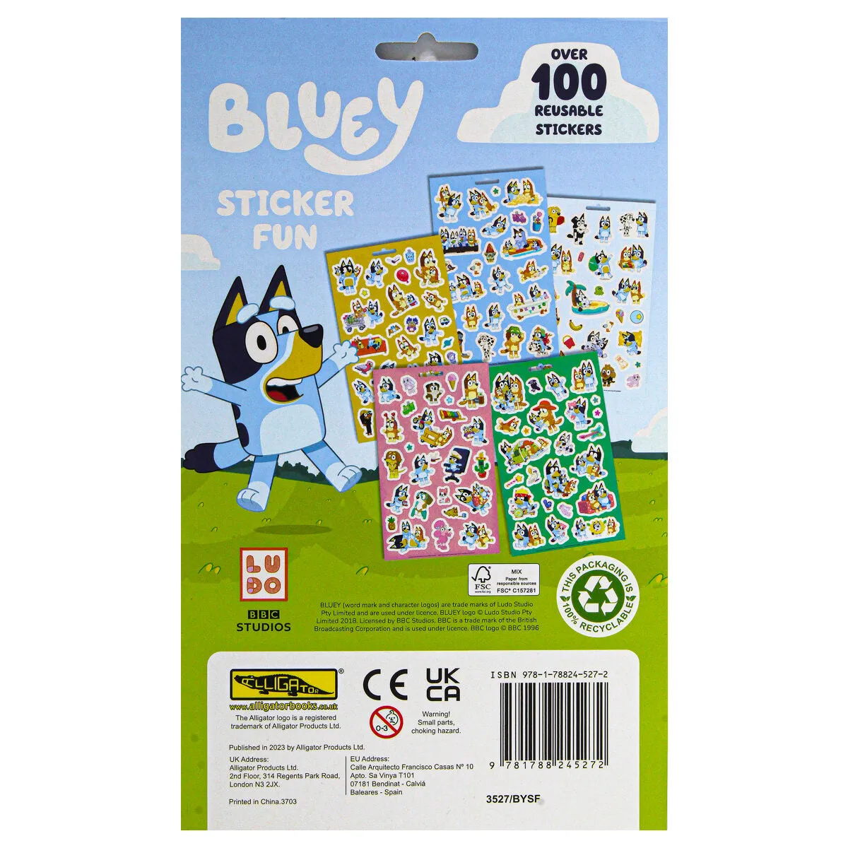 Bluey Sticker Fun