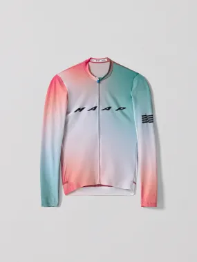 Blurred Out Pro Hex LS Jersey