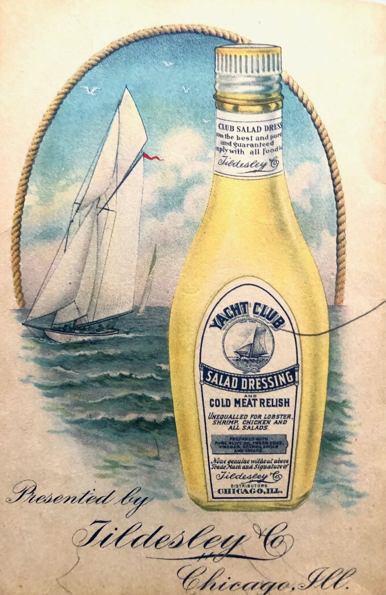 (Booklet) Yacht Club Manual of Salads: A Book of Practical Suggestions for the Use of Yacht Club Food Products