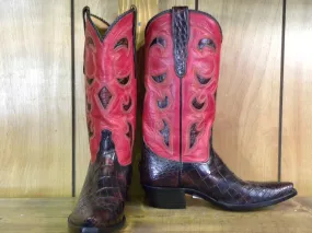 Brush Off Gator  Tres Outlaws Classic Boot 3947