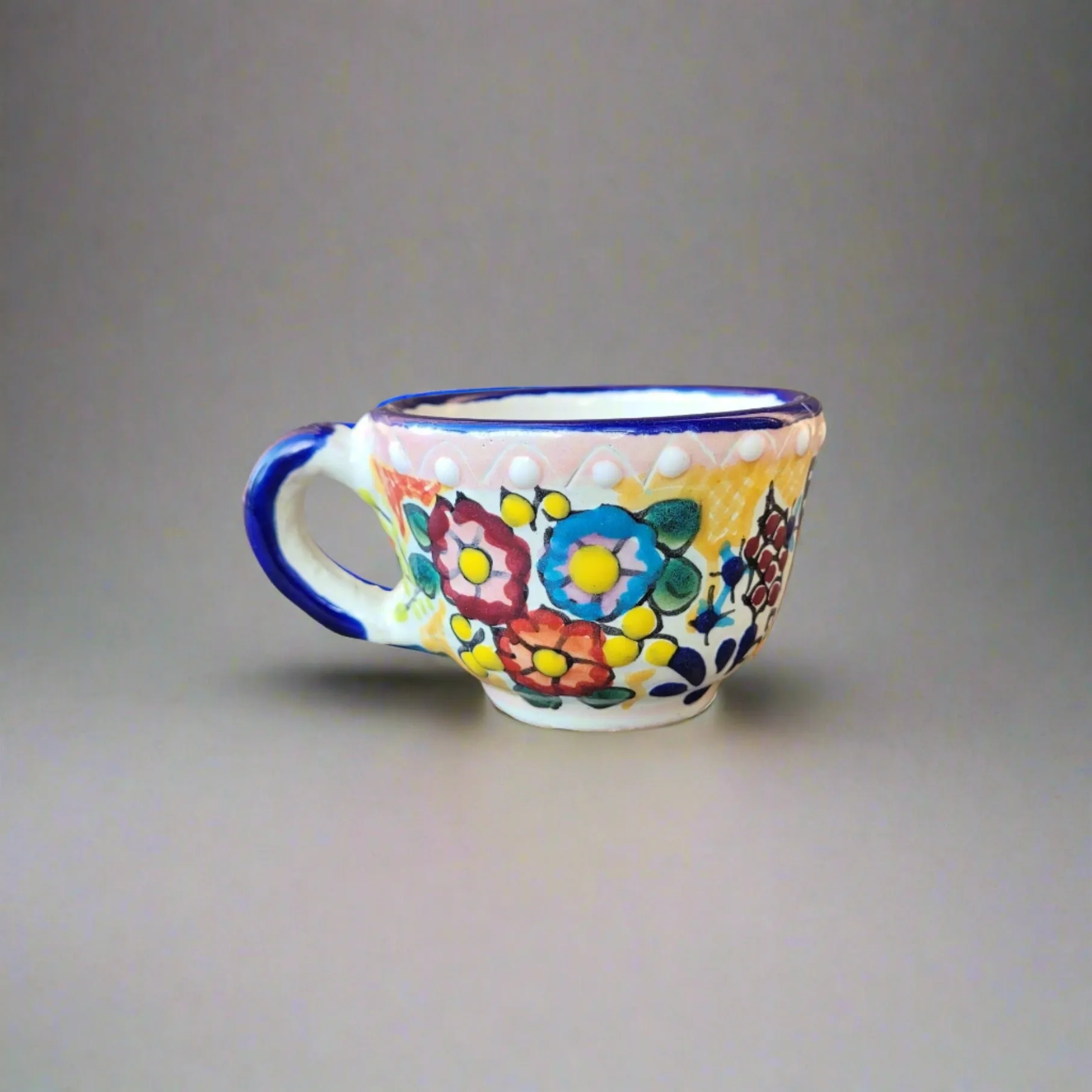 Butterfly expresso shot Talavera mug