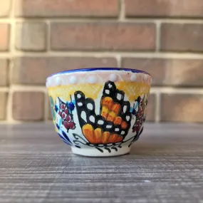 Butterfly expresso shot Talavera mug