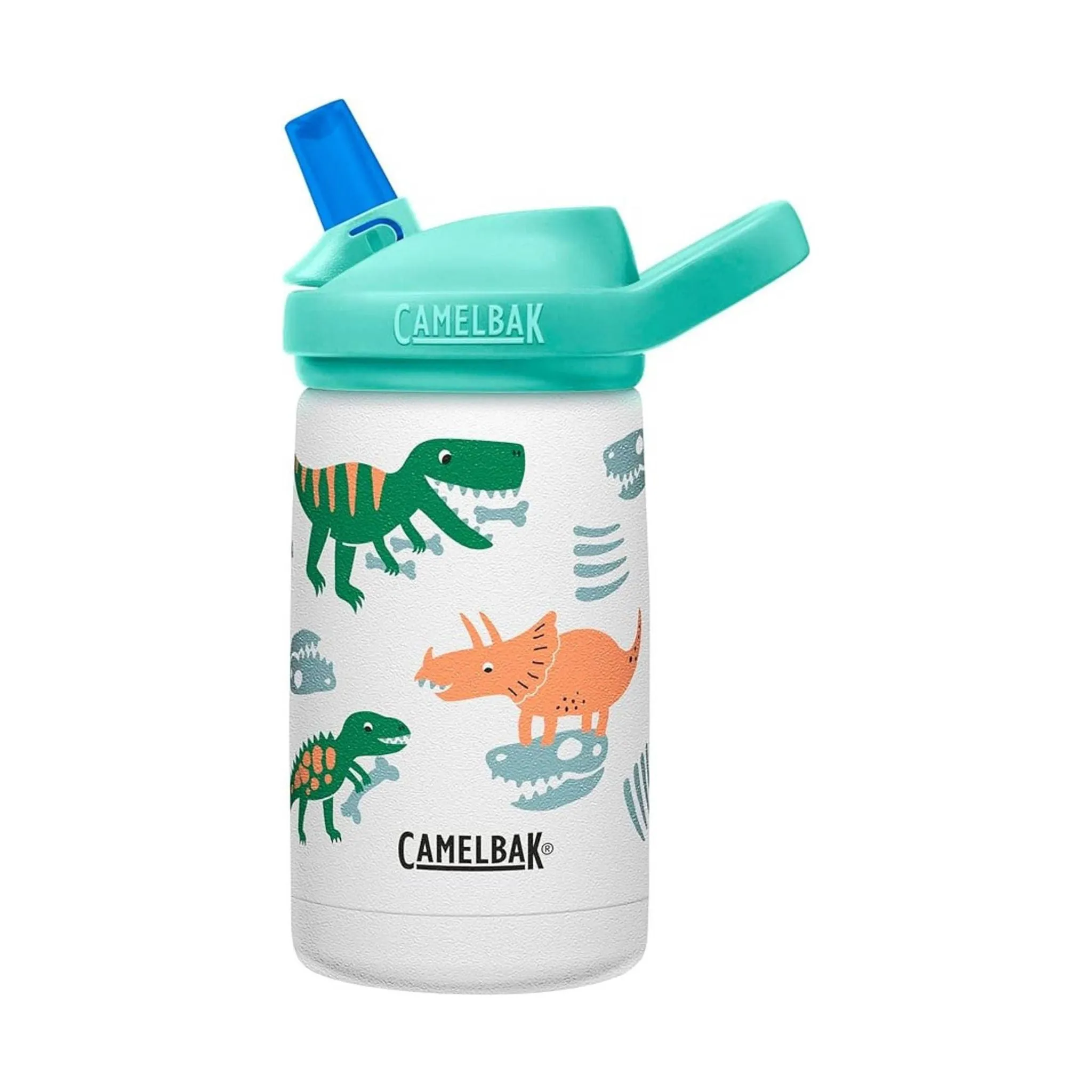 Camelbak Kids' 12oz Eddy Stainless Steel Water Bottle - Dino Bones