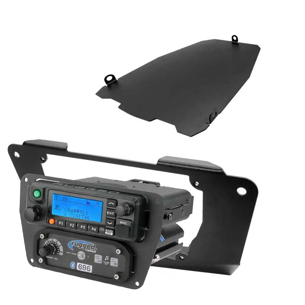 Can-Am Commander and Maverick - Glove Box Multi-Mount Kit for Rugged UTV Radios and Intercoms