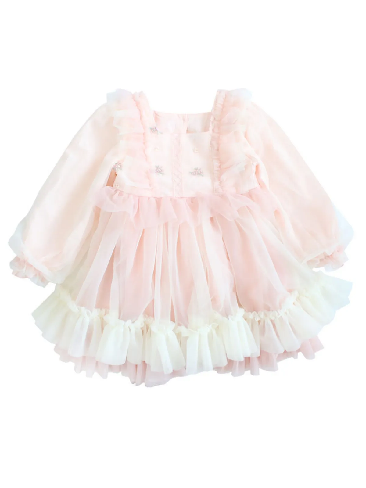 Charming Day Ruffled Tutu Dress