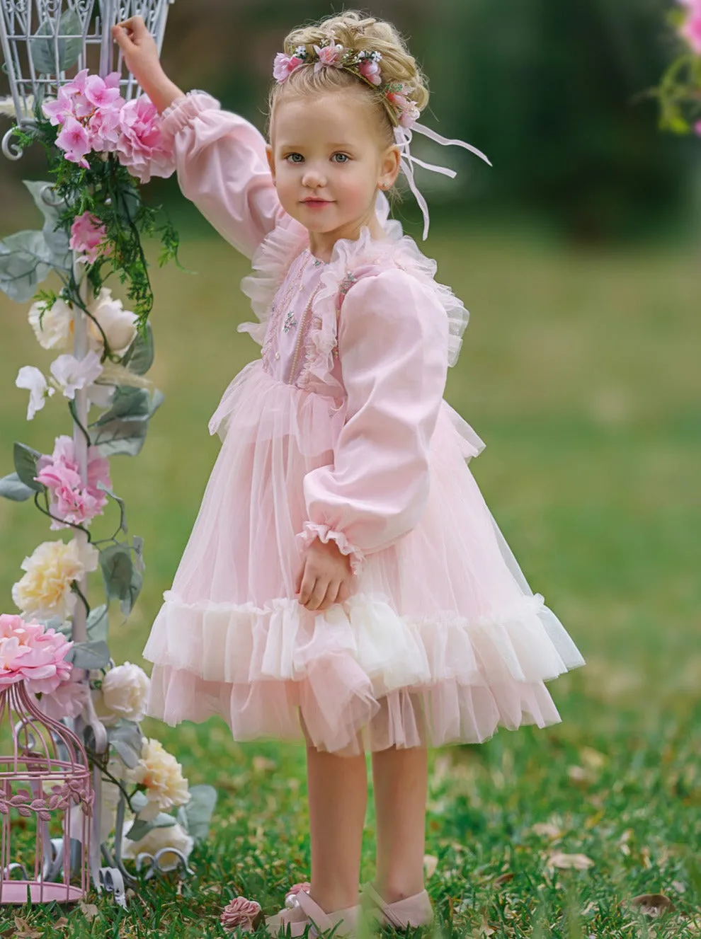 Charming Day Ruffled Tutu Dress