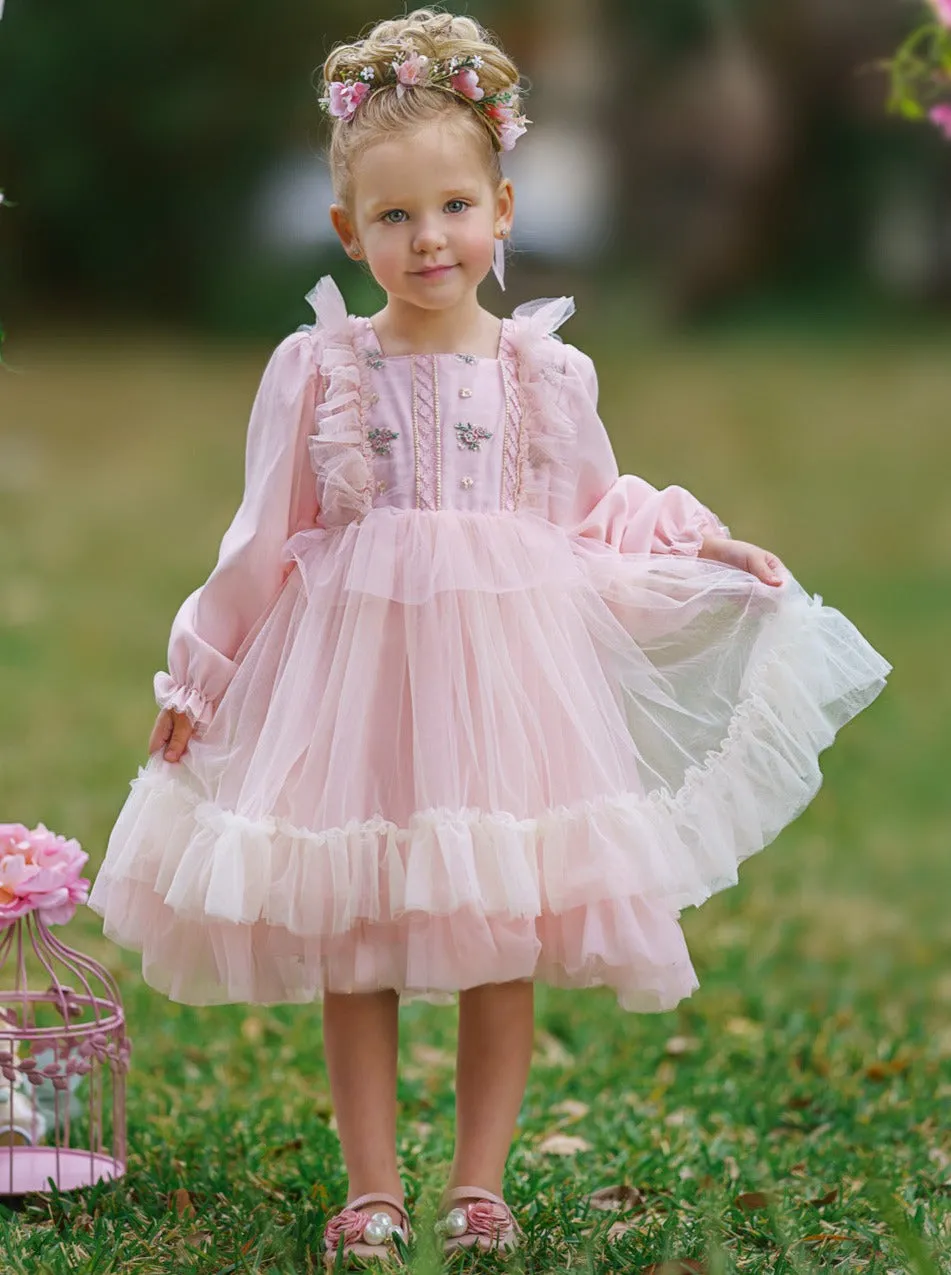 Charming Day Ruffled Tutu Dress