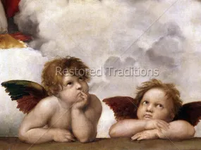 Cherubs, detail – Raphael