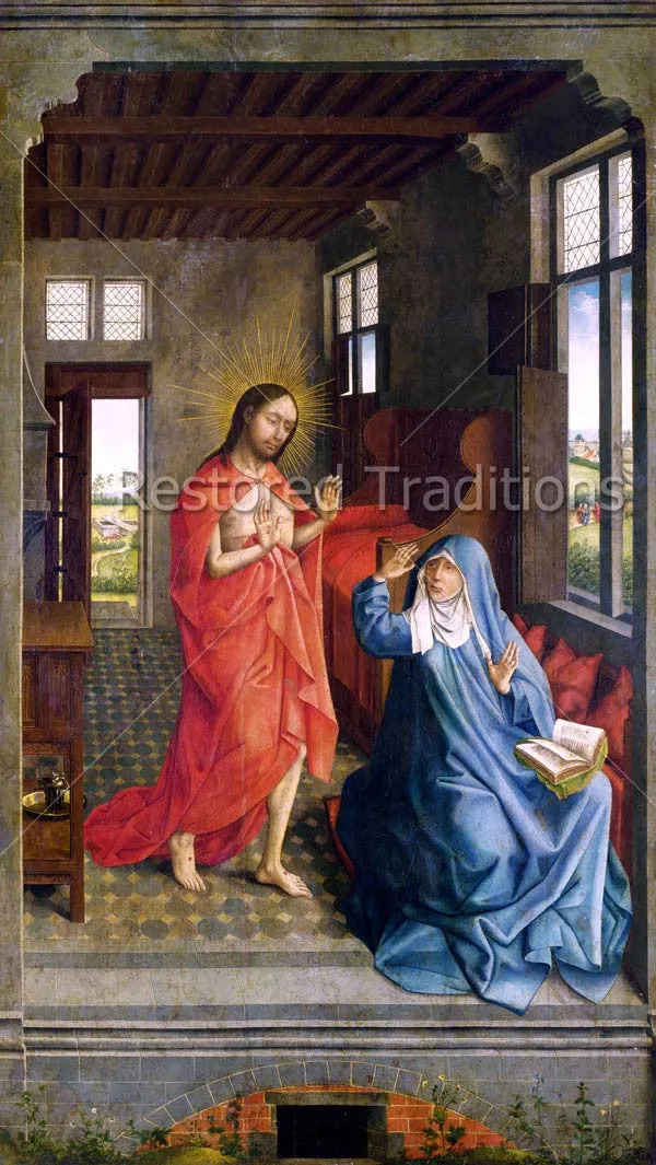 Christ Appears to the Virgin Mary