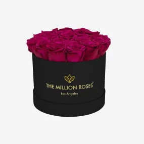 Classic Black Box | Magenta Roses