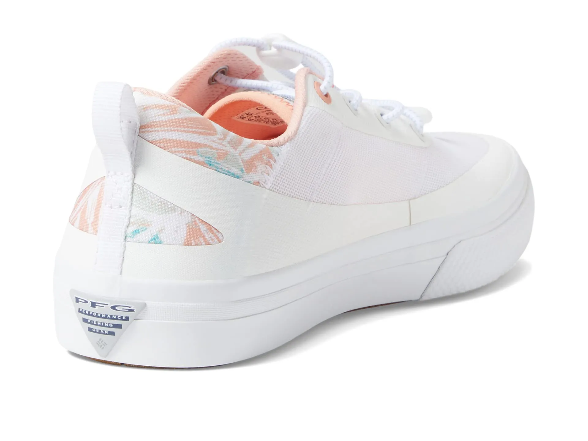 Columbia Bonehead PFG Sneakers, White/Light Coral