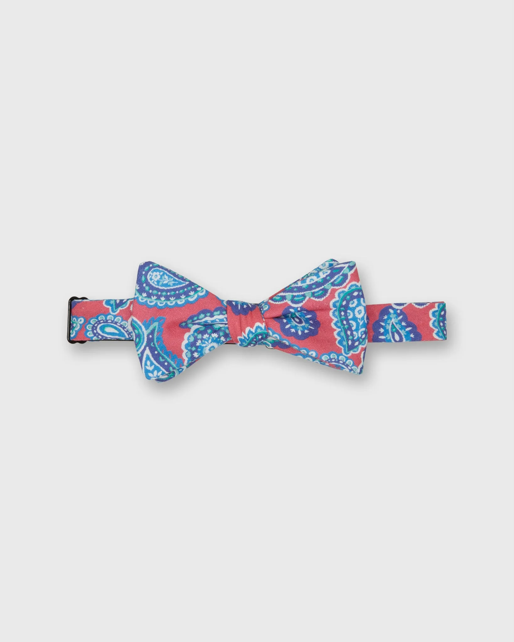 Cotton Bow Tie in Azalea Florentine