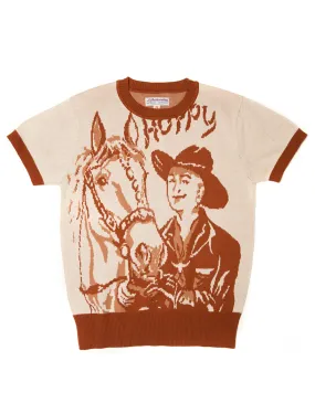 Cow Boy Summer Knit Shirt