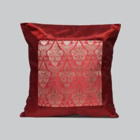 Cushion Cover Brocade 16 x 16 in (Assorted Colour & Design)