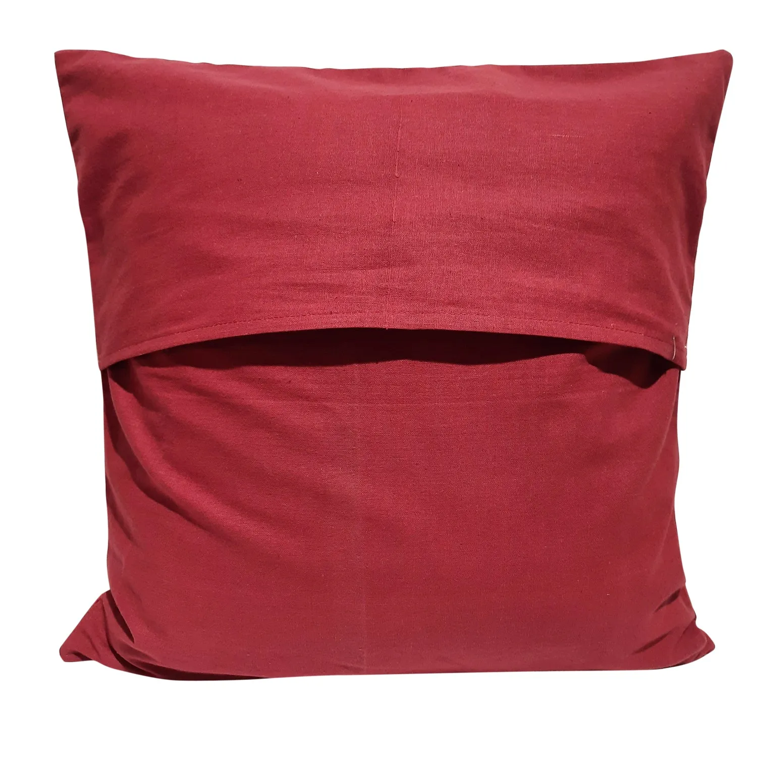 Cushion Cover Brocade 16 x 16 in (Assorted Colour & Design)