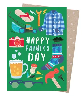 Earth Greetings Father's Day Card - Dad Things