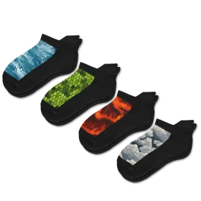 Elements Ankle Diabetic Socks Bundle 4-Pack