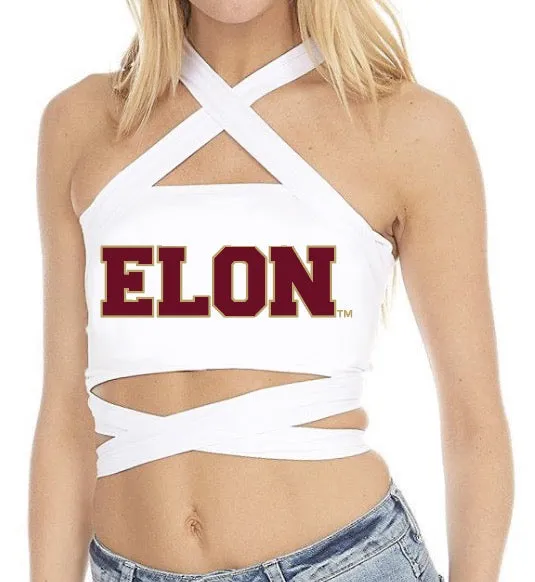 Elon White Multi Way Bandeau Top