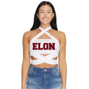 Elon White Multi Way Bandeau Top