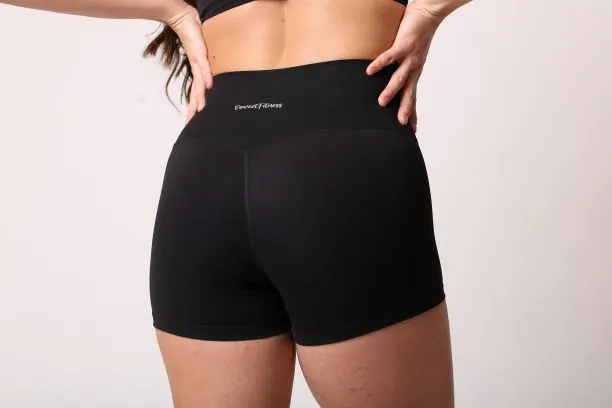 Eros Black Shorts