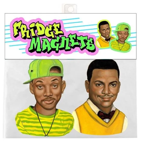 Fresh Prince Magnet Set - Will & Carlton