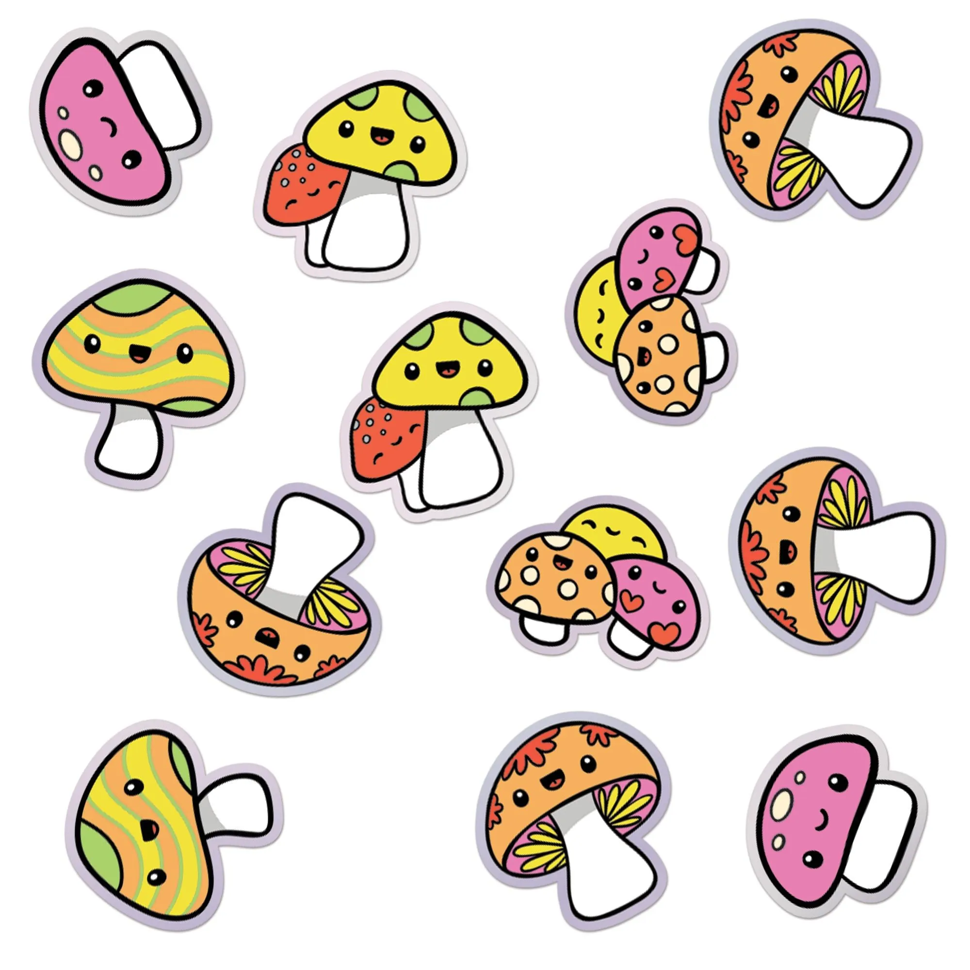 Fun Guys Sticker Confetti