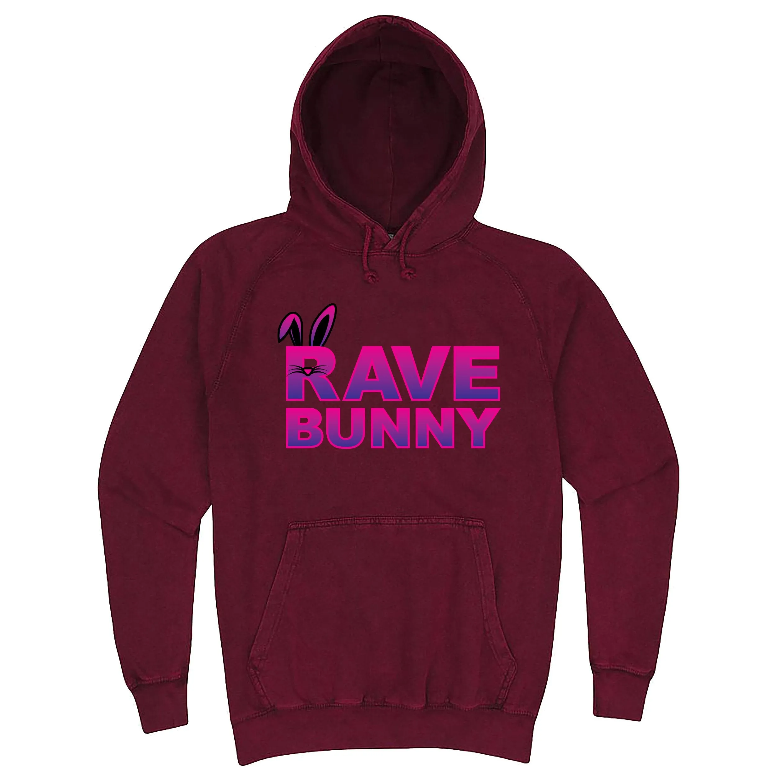 Fun "Rave Bunny" hoodie