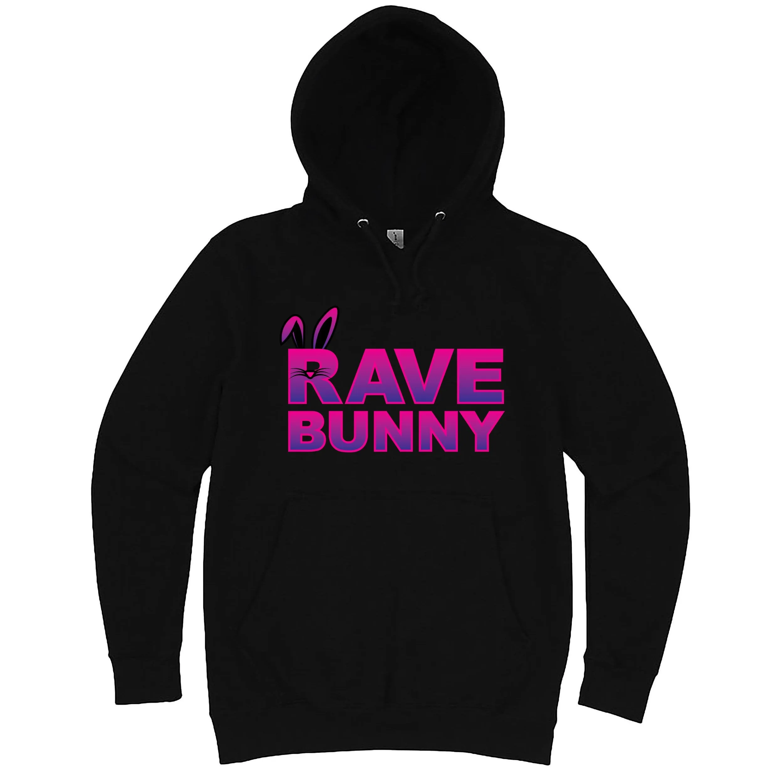 Fun "Rave Bunny" hoodie