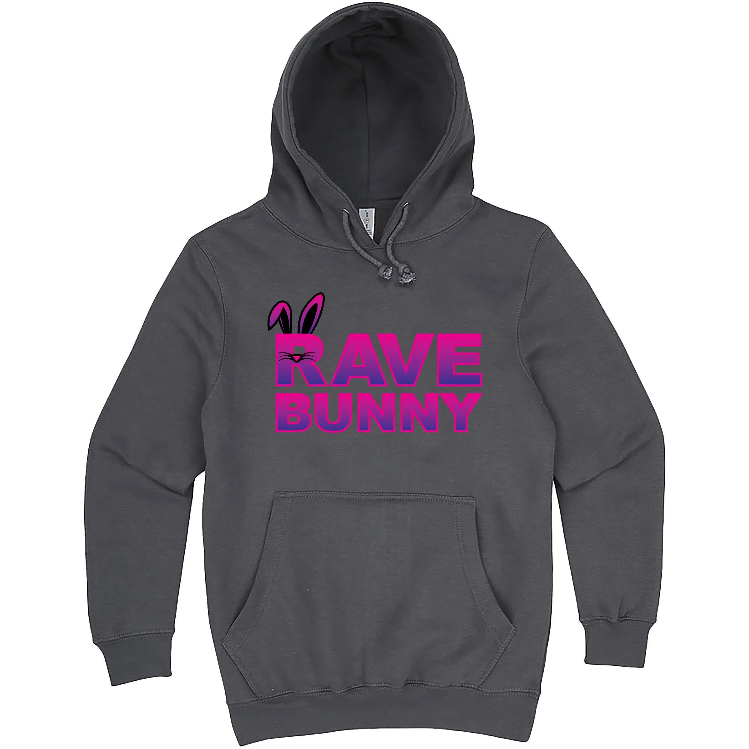 Fun "Rave Bunny" hoodie