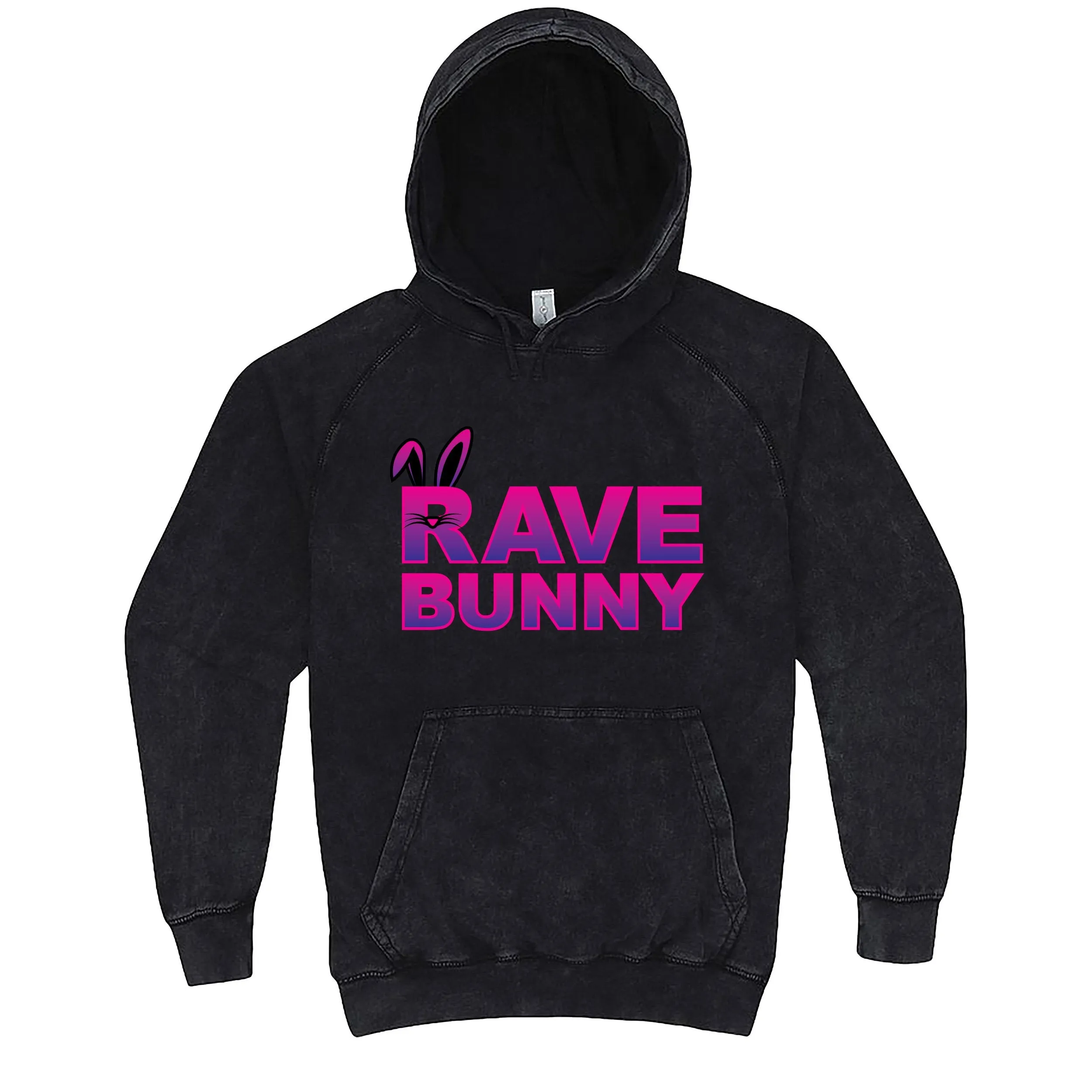 Fun "Rave Bunny" hoodie