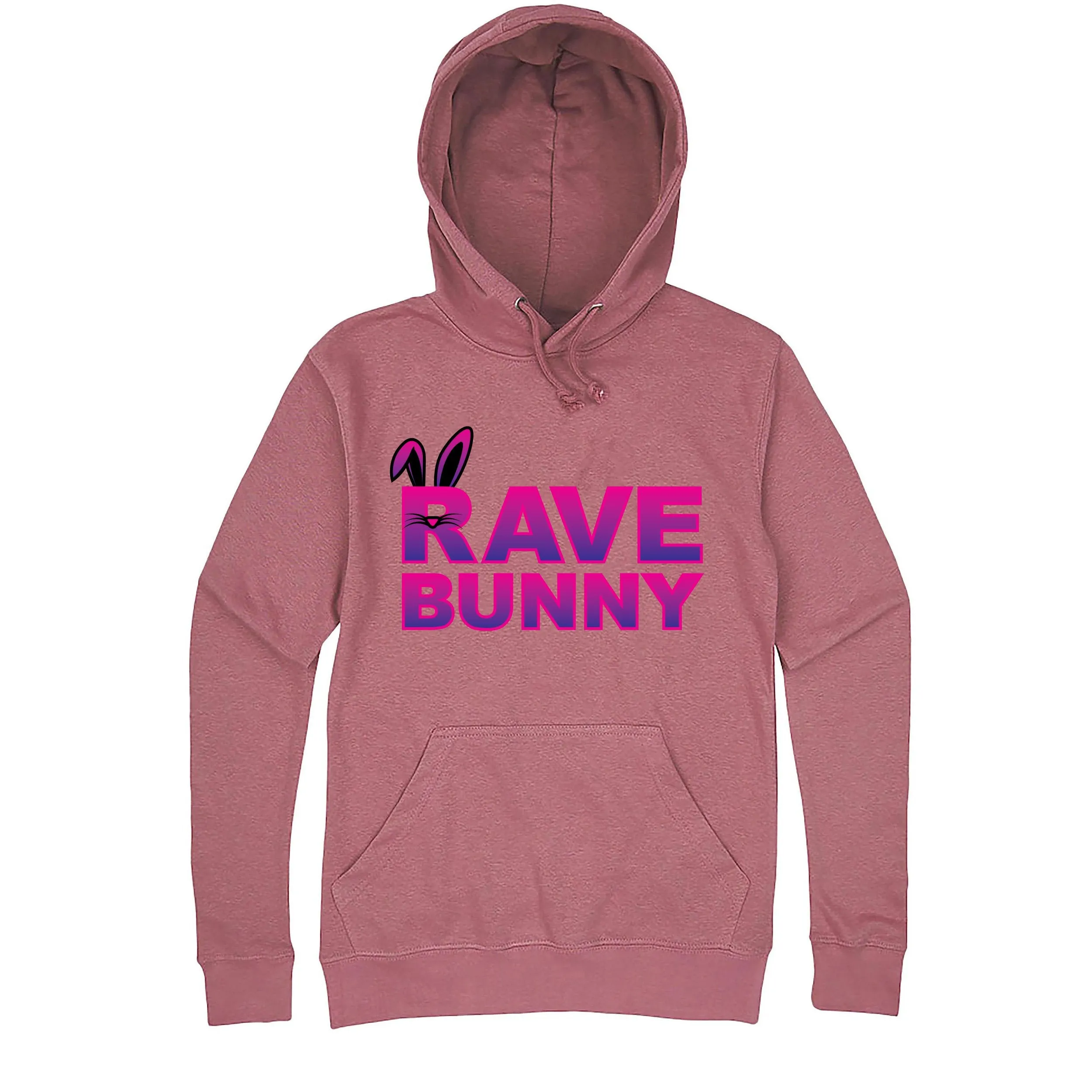 Fun "Rave Bunny" hoodie