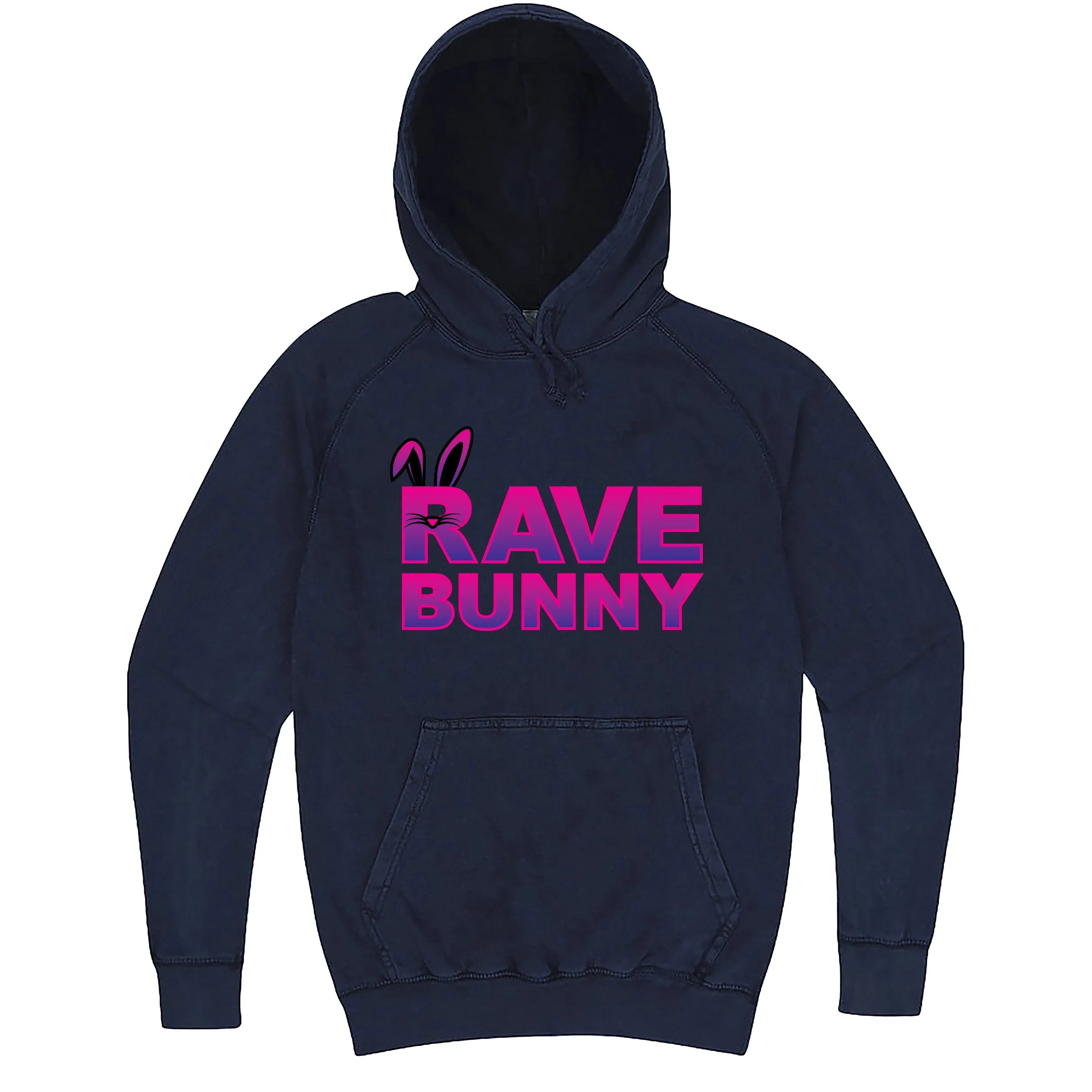 Fun "Rave Bunny" hoodie