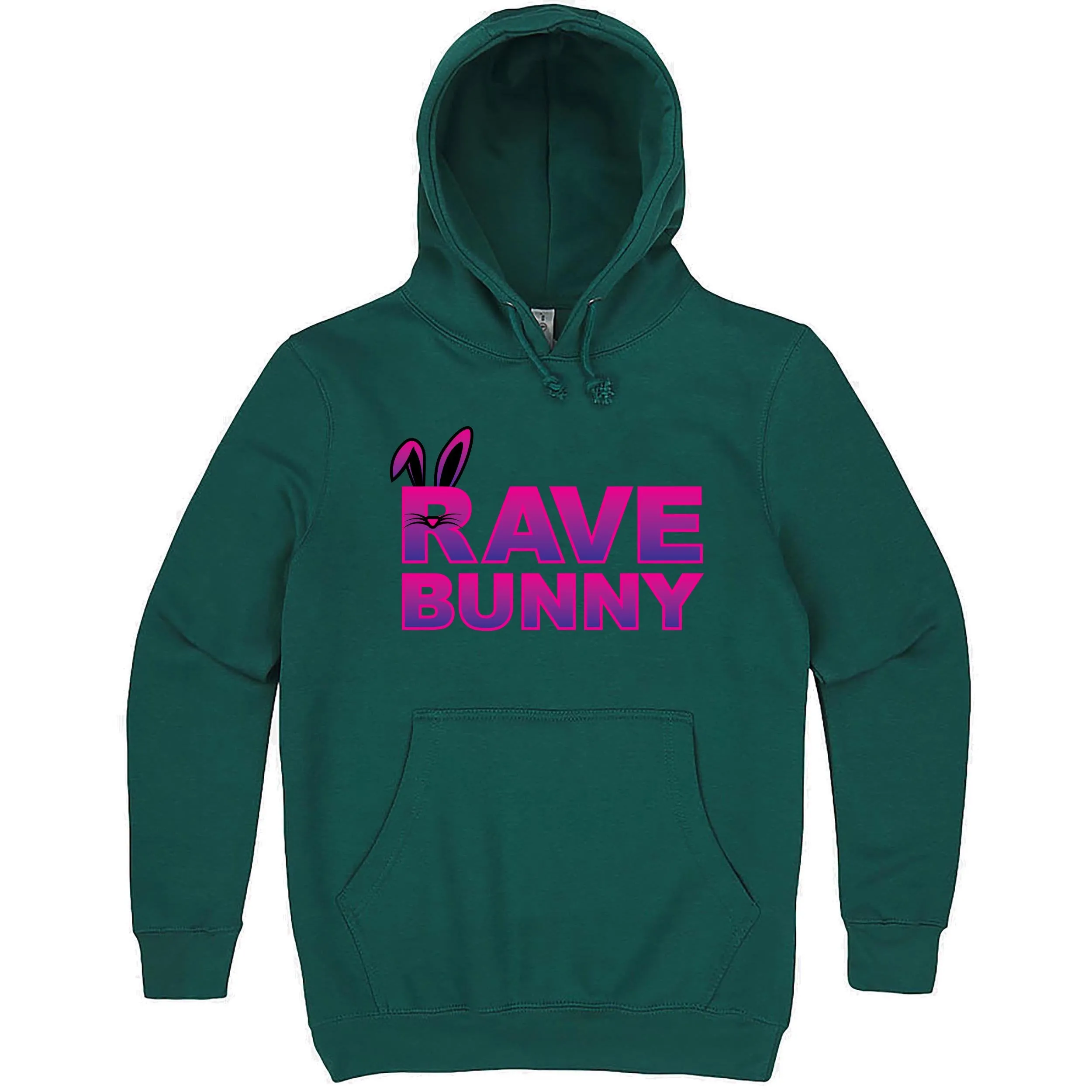 Fun "Rave Bunny" hoodie